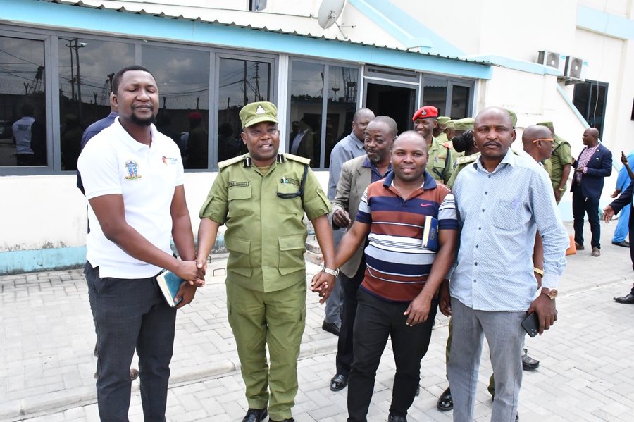 TOSH representatives meeting stakeholders