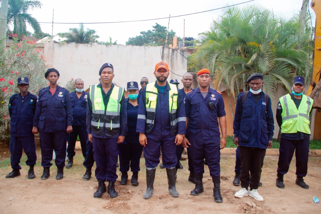 TOSH officers assembled for duty
